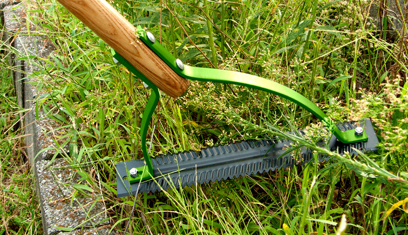 Using a weed wacker deals to cut grass